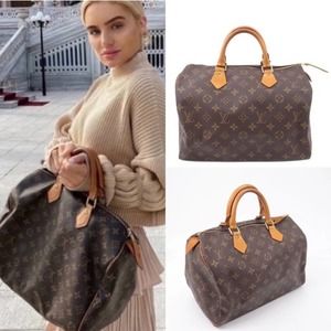 💎✨BEAUTIFUL✨💎 LOUIS VUITTON Iconic Speedy 30 Perfect summer bag
